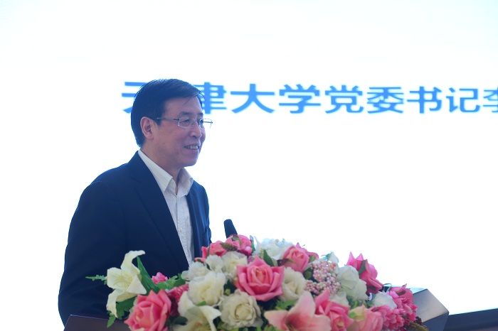 （天津谈球吧体育党委体育训练营李家俊讲话 谈球吧体育朱泽东摄影）.JPG